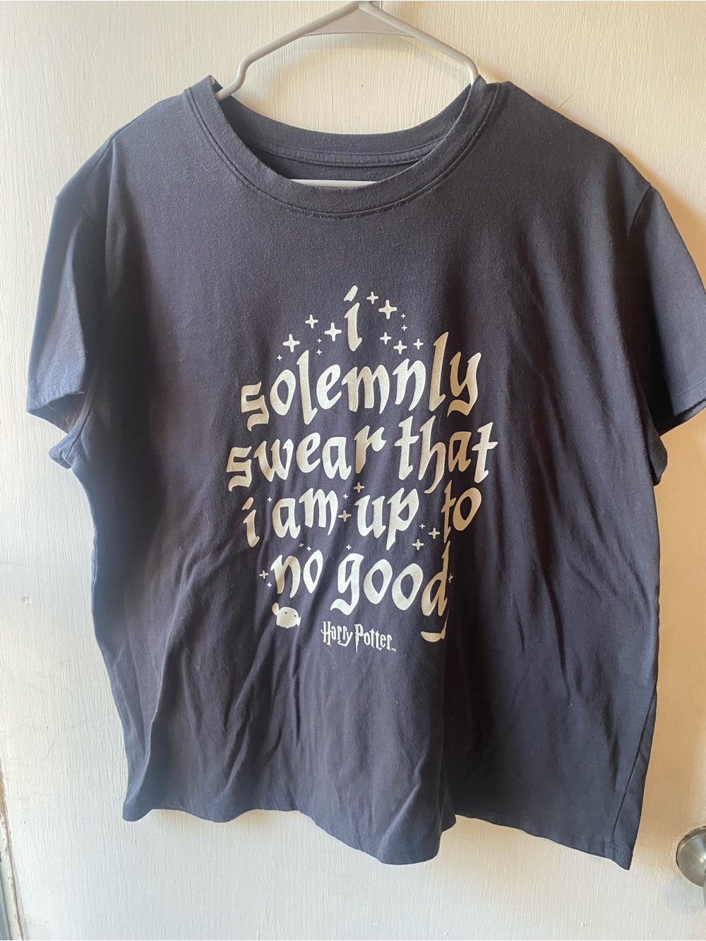Gray Harry Potter Tee. Wonen’s size XL